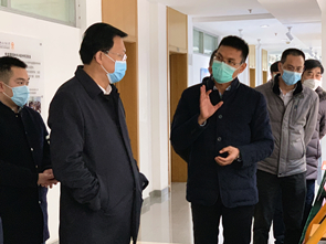泉山区委书记吴卫东一行莅临博安科技调研疫情防控和复工情况