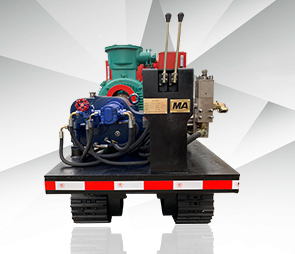 博安水力冲孔泵车 井下高压水输送利器